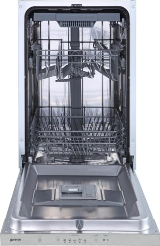 Detalle de Gorenje GV 520E 10 Einbau-Geschirrspüler – Zuverlässige Beladungsflexibilität und automatische Reinigungsmittel-Erkennung
