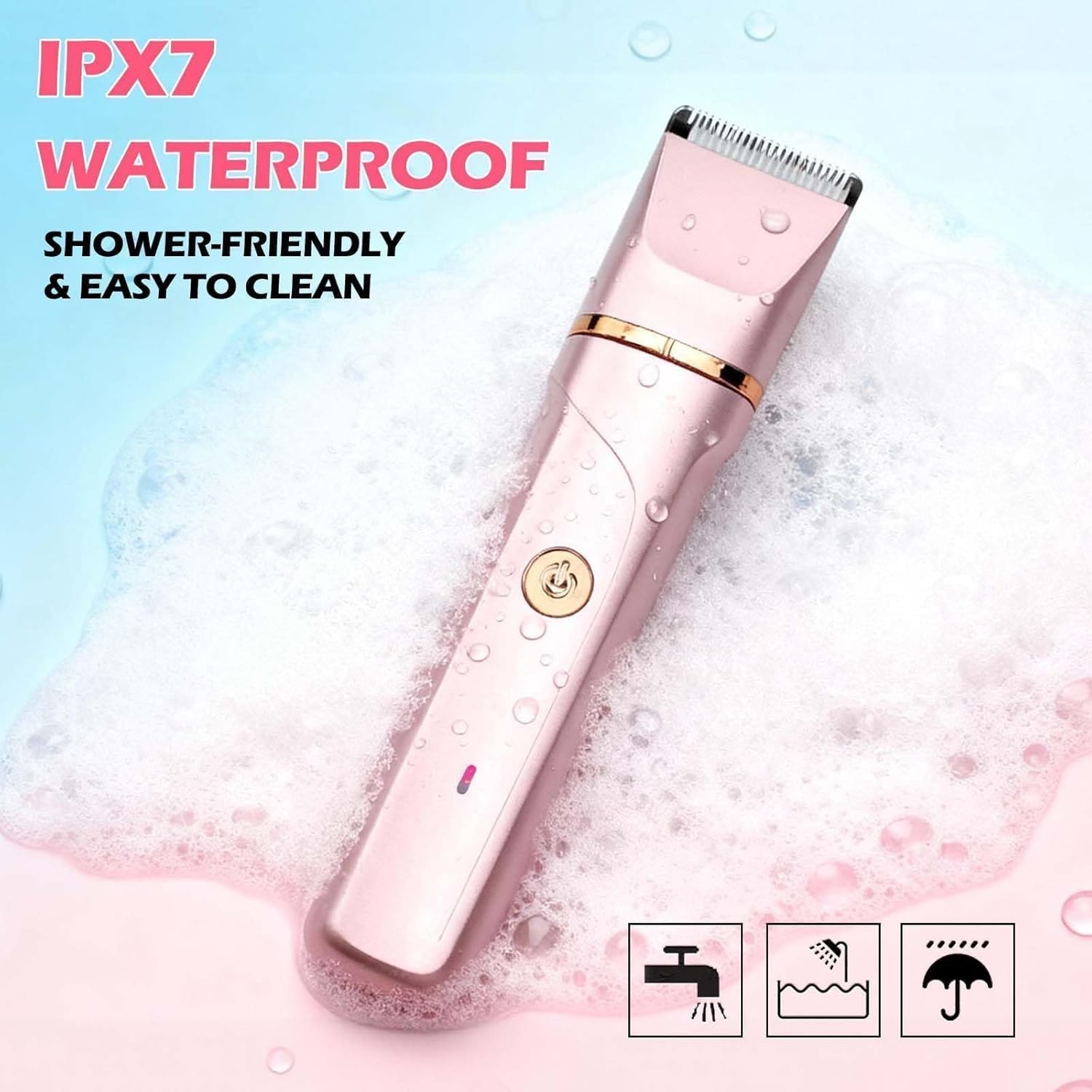 Thumbnail 5 de RAXMETRY Women's Bikini Trimmer, IPX7 Waterproof
