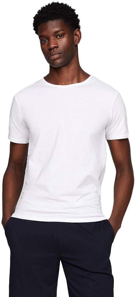 Thumbnail 3 de Tommy Hilfiger Herren 3er Pack T-Shirts Kurzarm Stretch Rundhalsausschnitt