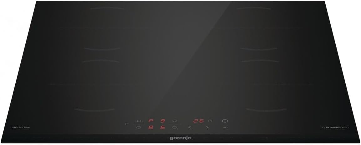 Thumbnail 4 de Gorenje GI6401BCE Induktions-Kochfeld, 60 cm, TouchControl, PowerBoost, Restwärmeanzeige, Schwarz