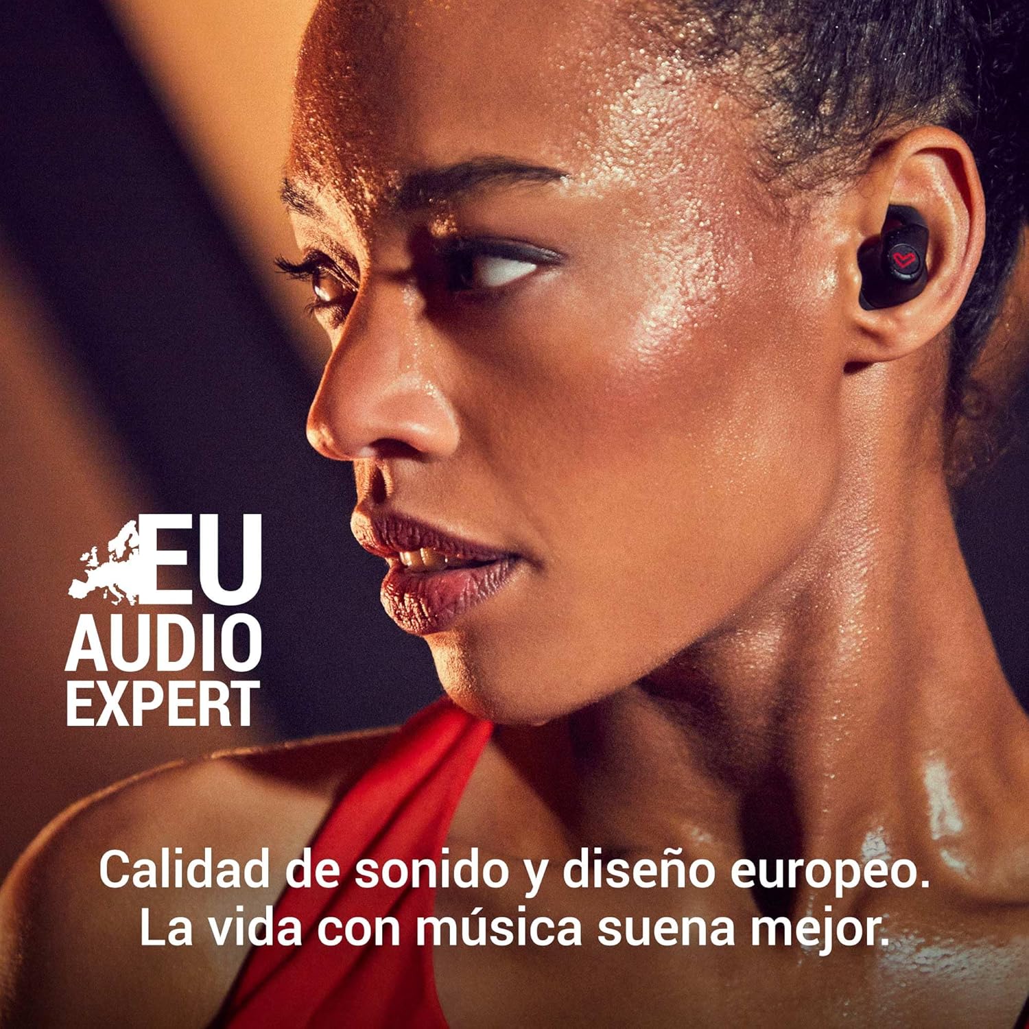 Detalle 2 de Energy Sistem Freestyle Sport-Kopfhörer – True Wireless, IPX5, 20 Stunden Akku