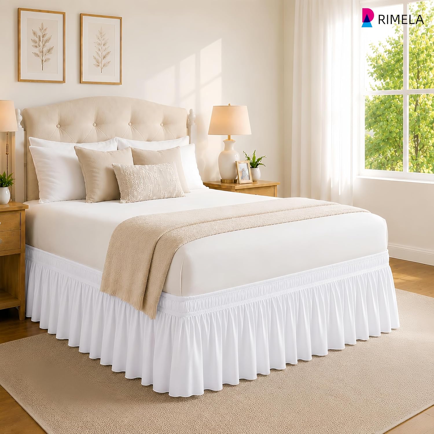 Thumbnail 6 de RIMELA Bed Skirt 15-Inch Drop