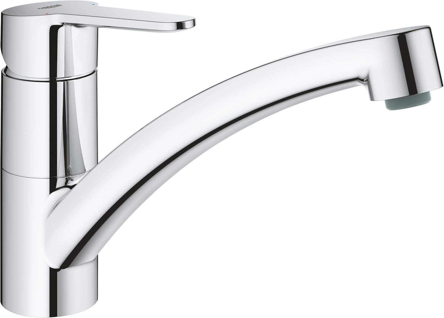 Thumbnail 3 de GROHE StartEco Mitigeur Monocommande Évier Chromé – Rotation 140°, Mousseur avec Fente sans outil