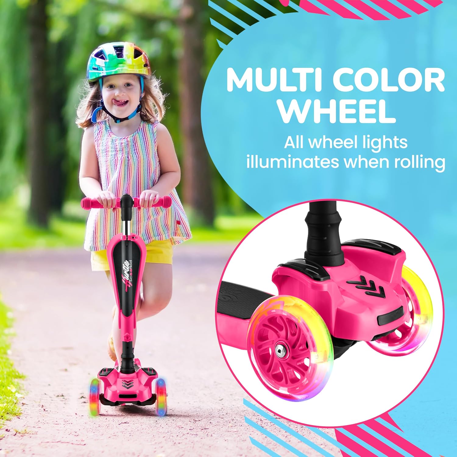 Thumbnail 5 de Hurtle 3-Wheeled Scooter Ages 1-14 🛴