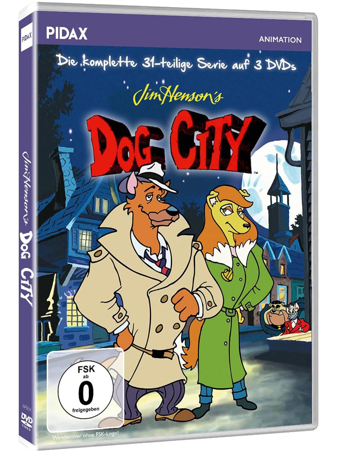 Detalle de Jim Henson’s Dog City – Die komplette Kult-Zeichentrickserie mit 31 Episoden auf 3 DVDs