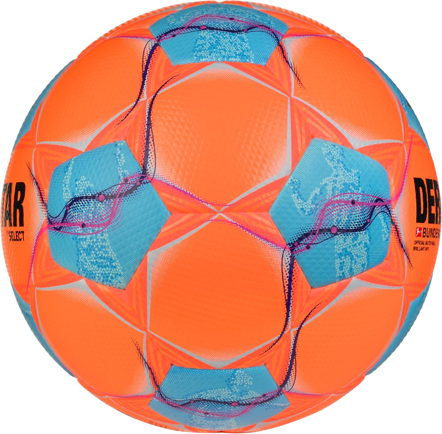Thumbnail 1 de Derbystar Bundesliga Brillant APS High Visible – ręcznie szyta piłka nożna PU, 32 panele