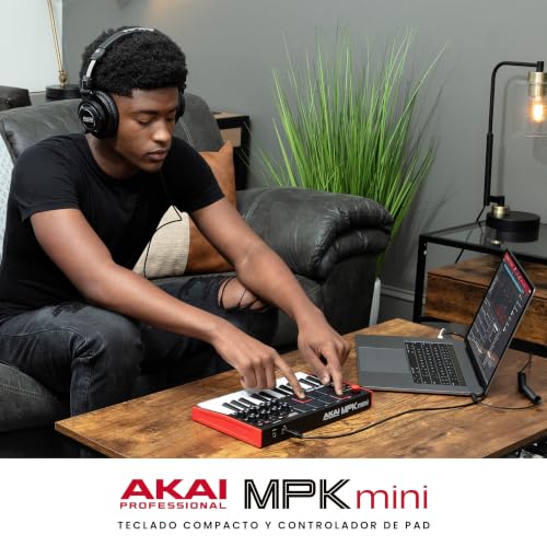 Thumbnail 12 de Akai MPK Mini MK3: Controlador MIDI USB con 25 teclas y joystick 4 ejes para producción en estudio