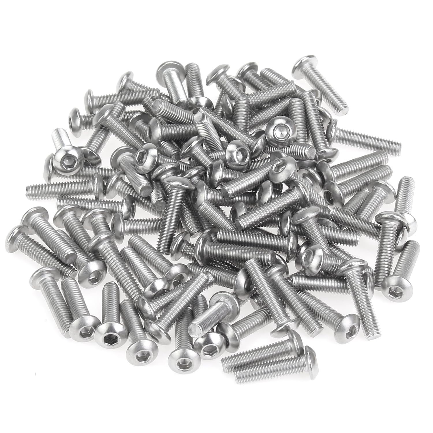Detalle de Sutemribor Button Head Socket Cap Screws M3 x 12mm