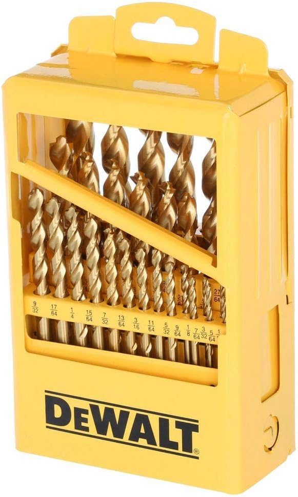 Detalle de DeWalt DW1969 29 forets pilote ⚙