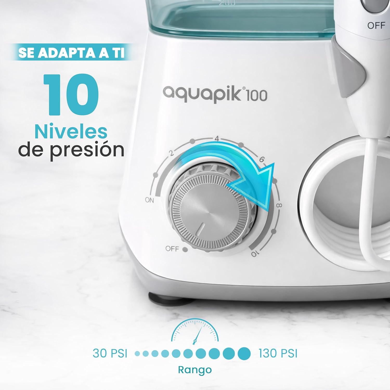Thumbnail 2 de Boston Tech Aquapik100 600 ml irrigador dental 🌊