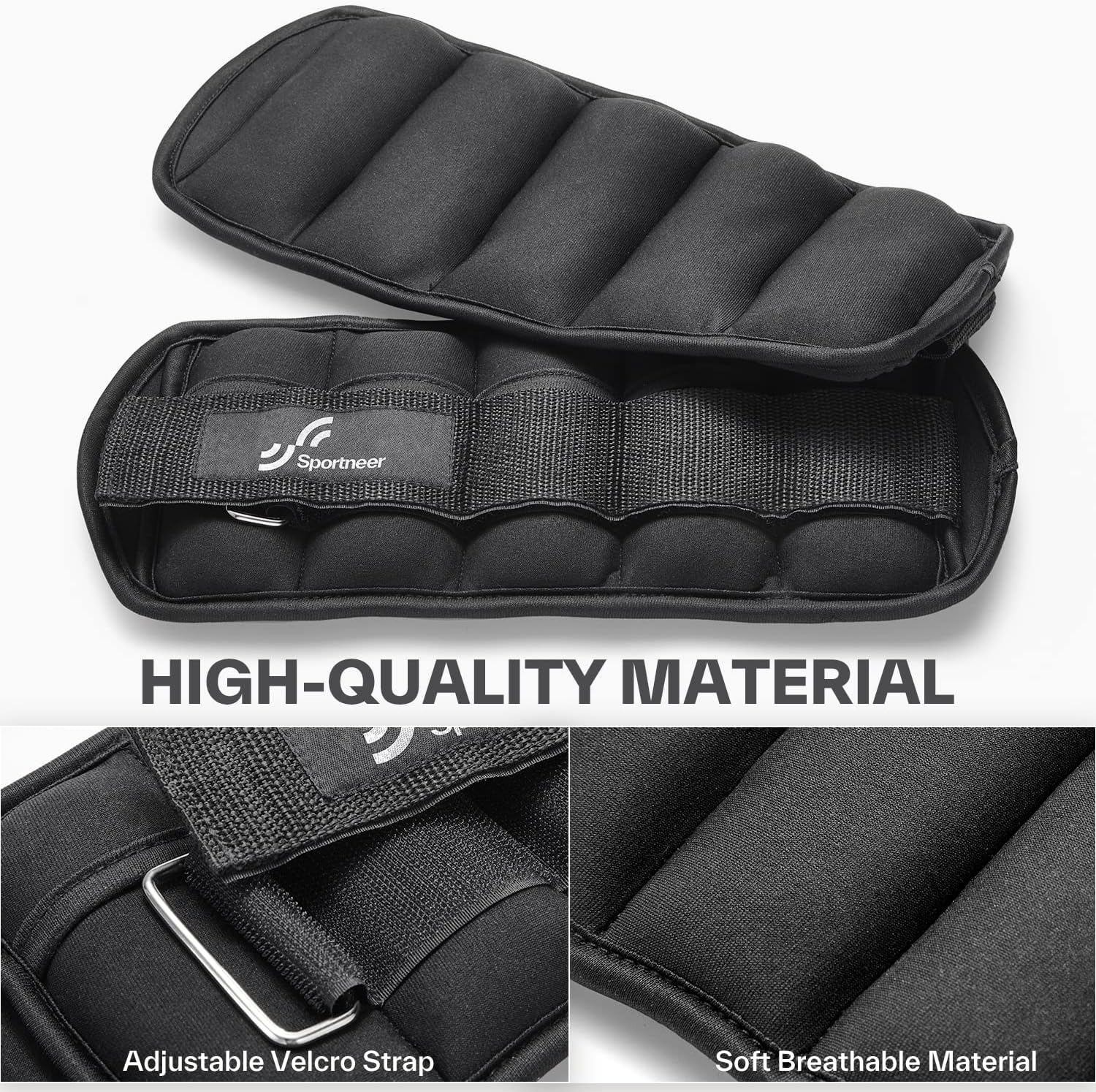 Thumbnail 1 de Sportneer ankle weights set, 3.2kg pair