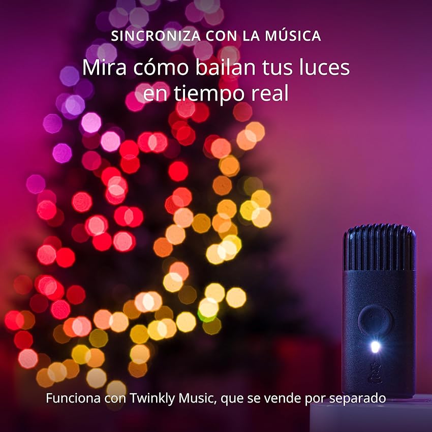 Thumbnail 6 de Twinkly Strings 600 LED RGB, luces inteligentes para exteriores 🎄