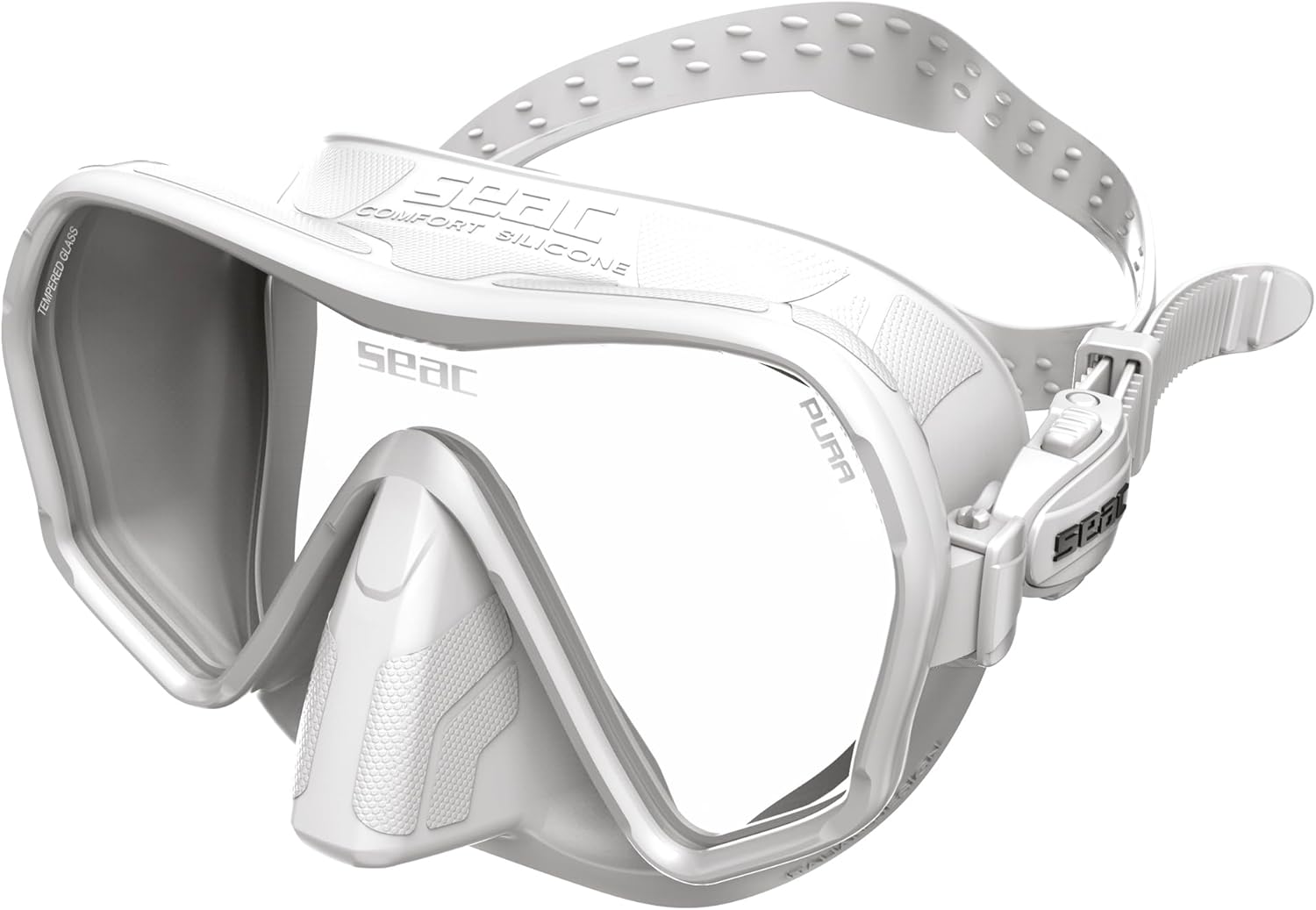 Thumbnail 1 de SEAC Pura – Masque de plongée monoVerre frameless en silicone, antifog et low volume
