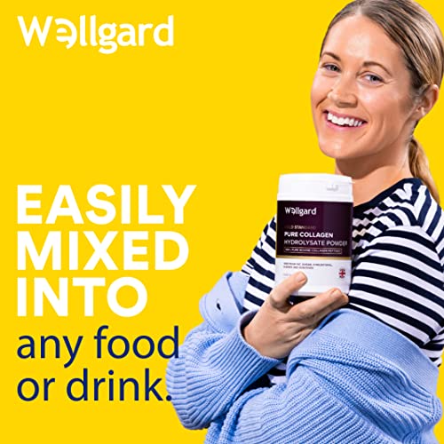Detalle de Wellgard Collagen Powder: Bovine Peptides with High Levels of 8 Essential Amino Acids, Halal & Kosher, Made in the UK