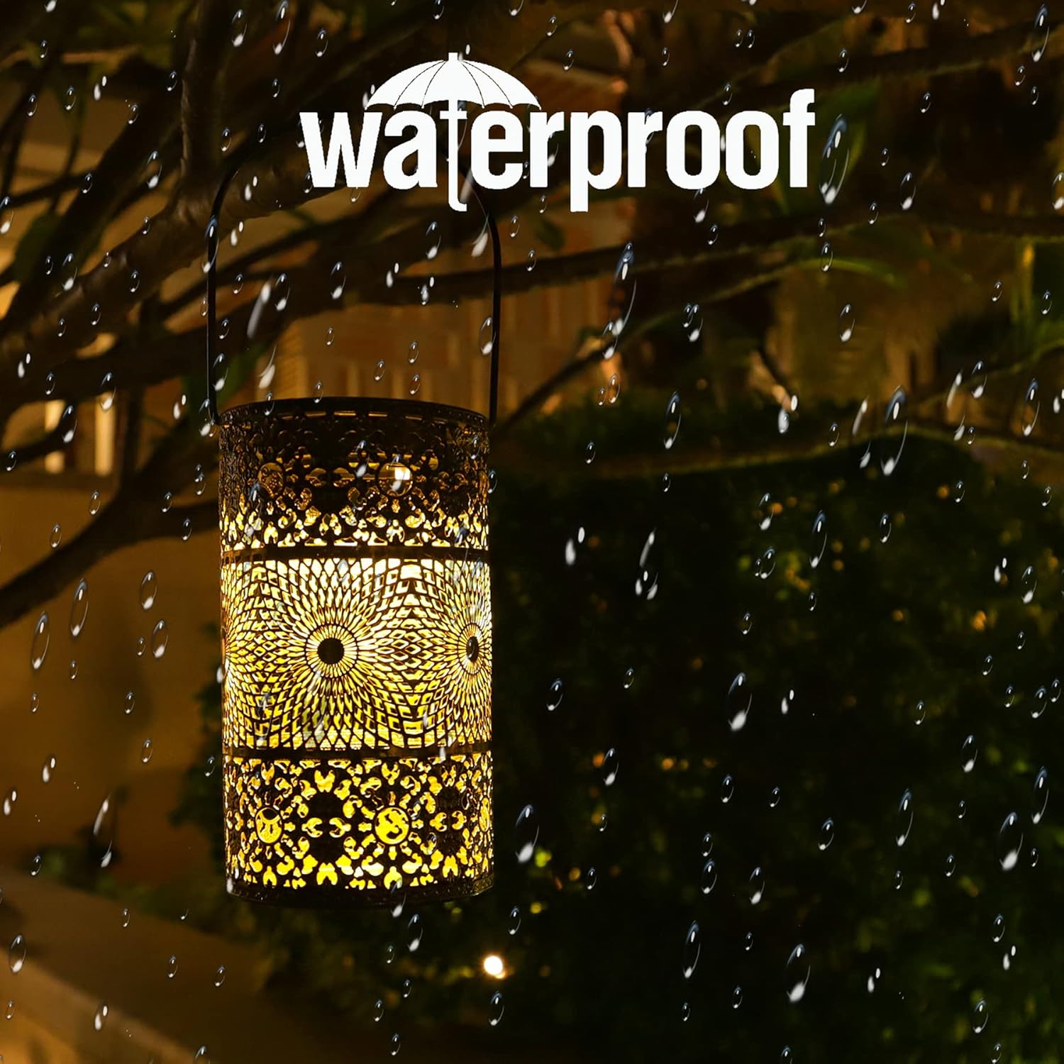 Thumbnail 2 de Solar Lanterns 2 Pack IP65 Garden Lights