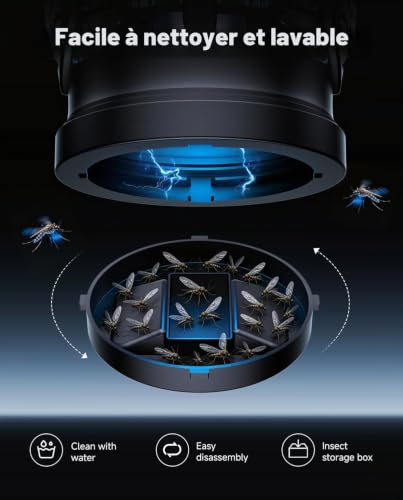 Thumbnail 6 de Lampe Anti Moustique AeroCool 20W – sécurité et efficacité pour l’intérieur et l’extérieur