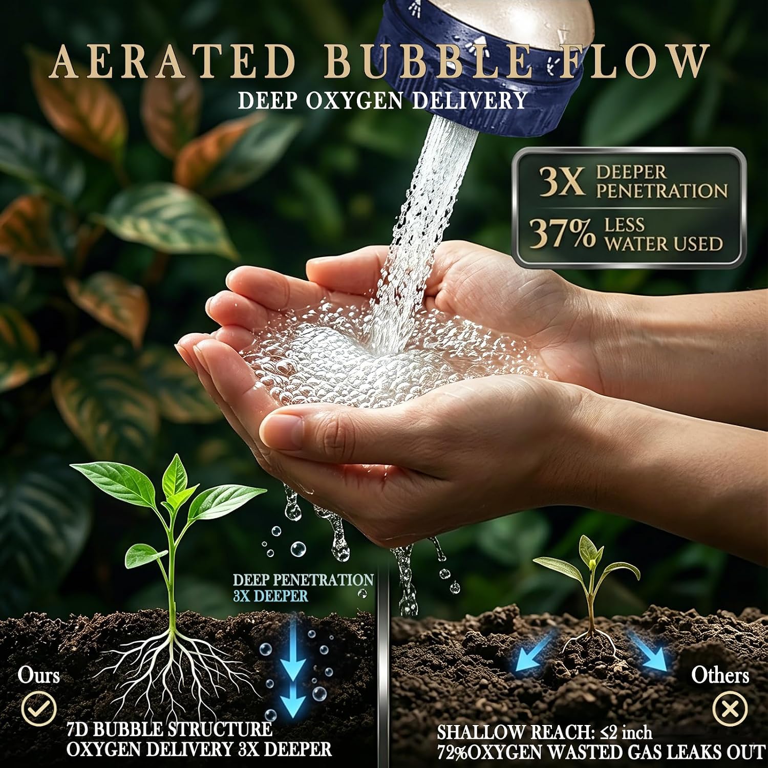 Thumbnail 6 de ELEPHOSE Metal Garden Hose Nozzle