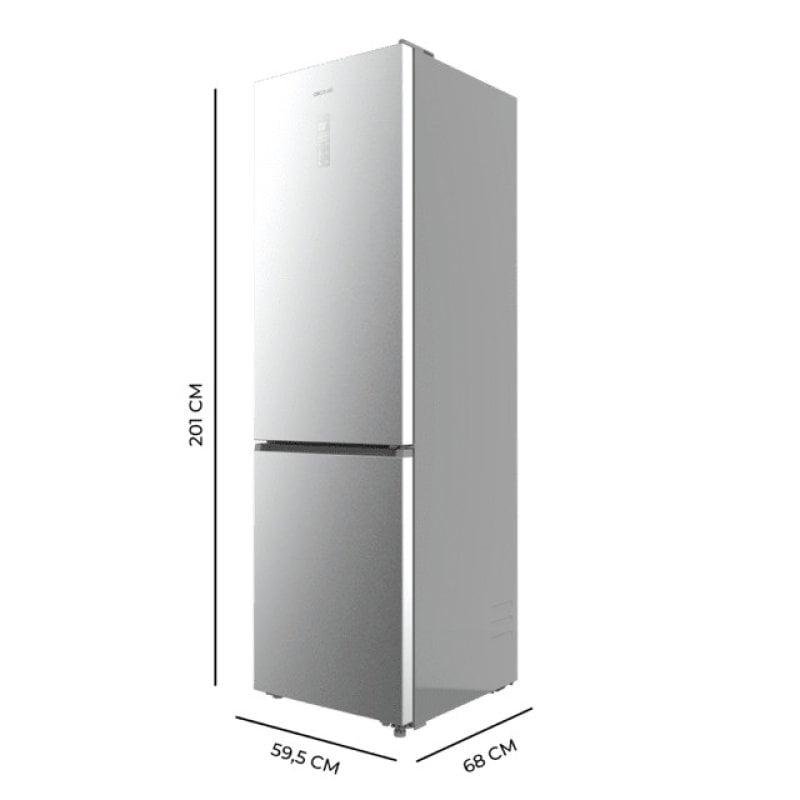 Detalle 2 de Cecotec Bolero CoolMarket Combi 456L: frigorífico 201 cm con Total No Frost e Inverter Plus