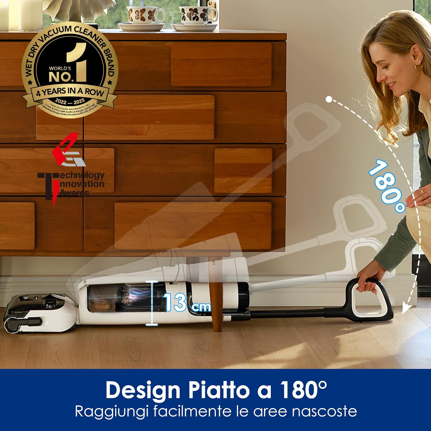 Thumbnail 1 de Tineco FLOOR ONE STRETCH S6 aspirapolvere secco e umido