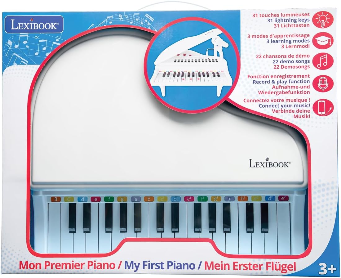Detalle 2 de Lexibook K731 My First Piano 29 x 31 cm 🎹