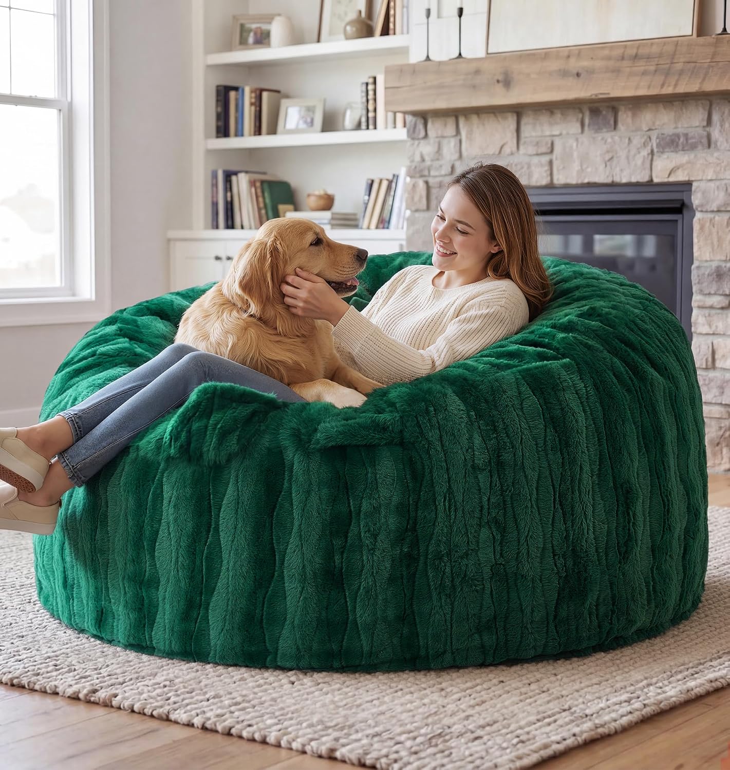 Detalle de fond + found Bean Bag Chair 5FT