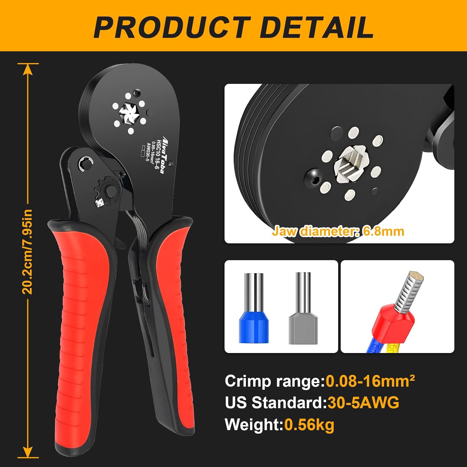 Thumbnail 4 de Ferrule Crimping Tool Kit ferrule crimping tool kit