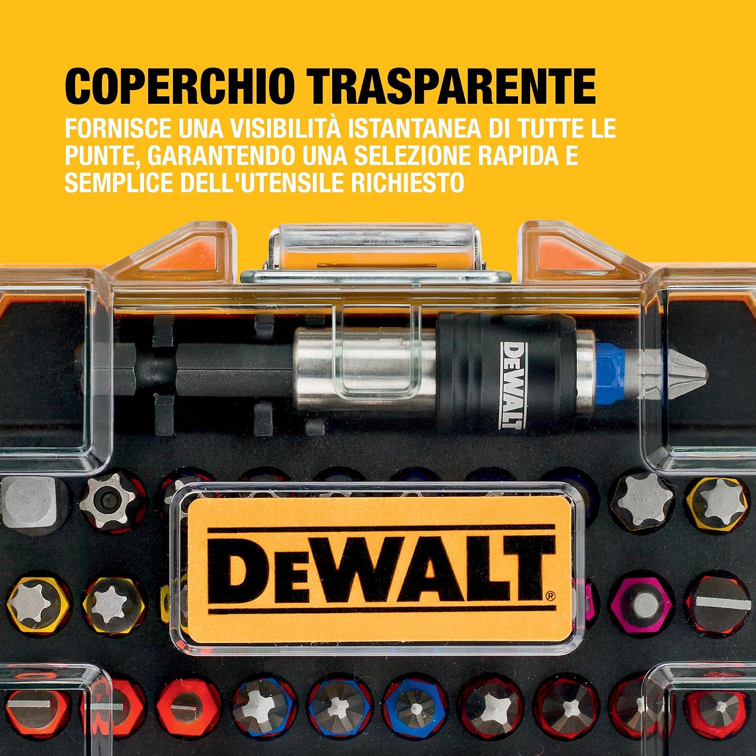 Detalle 2 de DEWALT Set inserti avvitatura 25mm 32 pz XS, DT7969-QZ