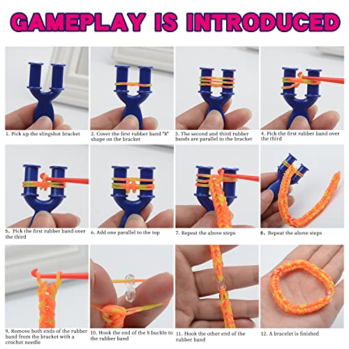 Thumbnail 2 de Yestrong 2500+ Gomas para Hacer Pulseras: kit creativo de bricolaje para niños