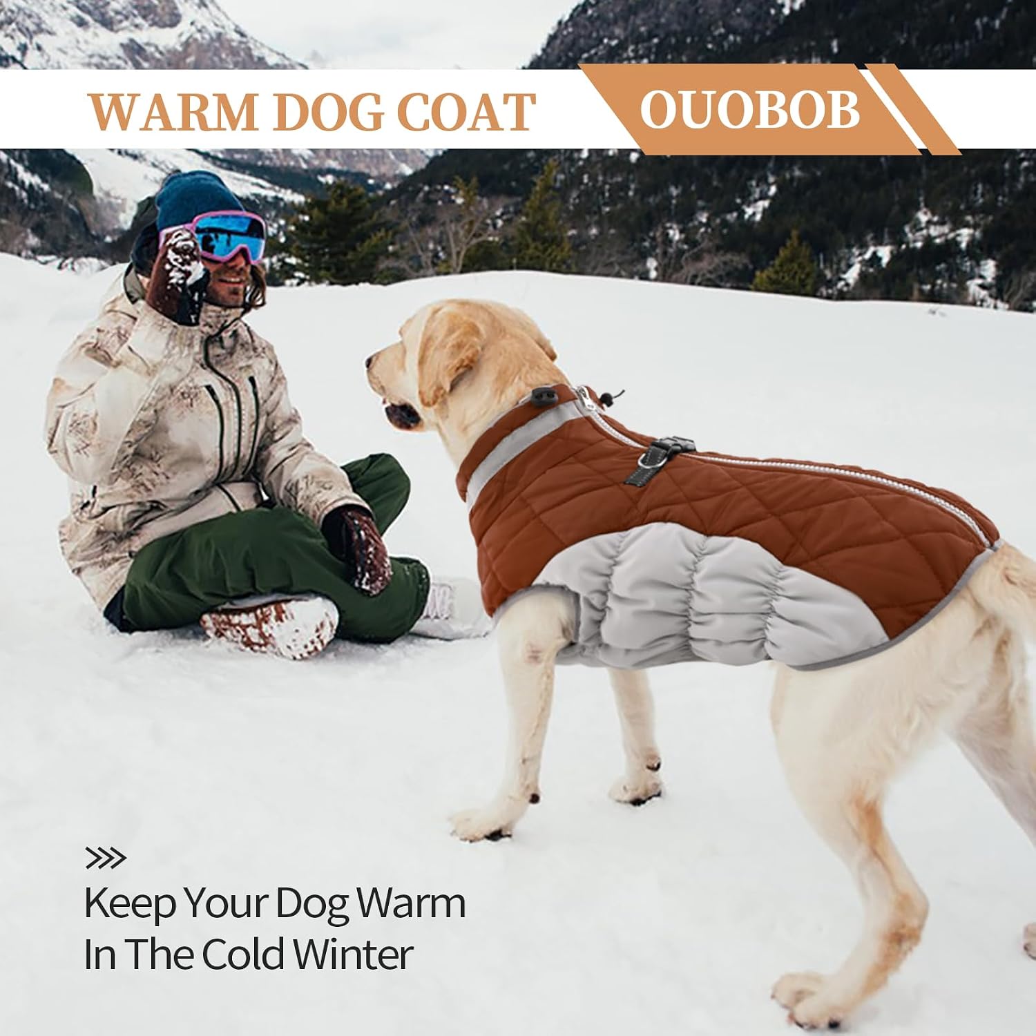 Detalle 2 de OUOBOB Dog Coat, Size L