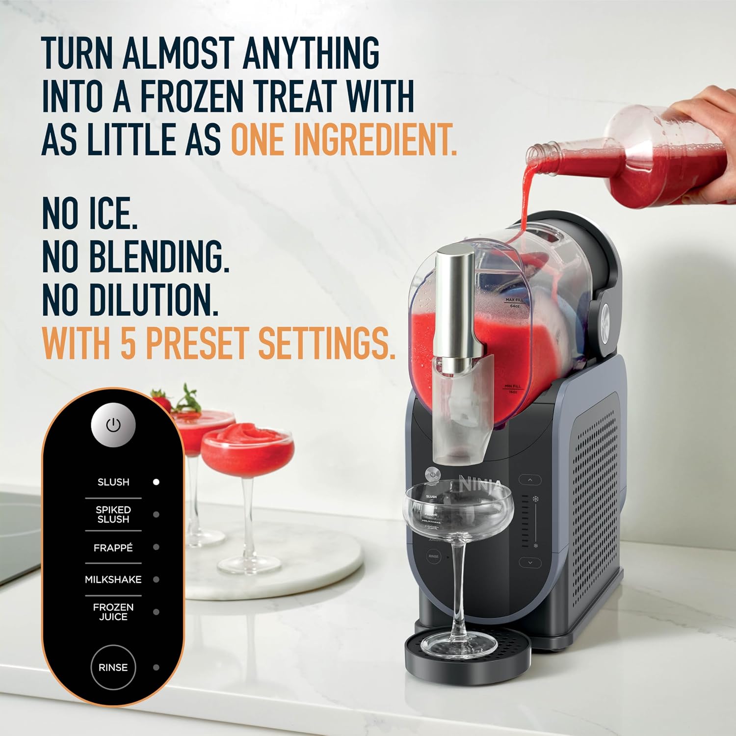 Thumbnail 2 de Ninja SLUSHi Professional Drink Maker FS301 (7+ Servings) – Black