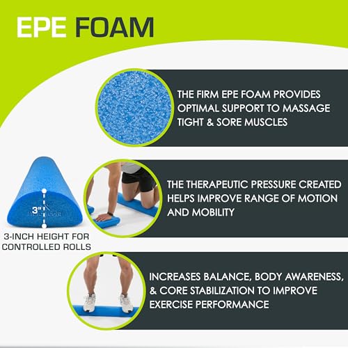 Thumbnail 2 de ProsourceFit Flex Foam Rollers para masaje y estabilidad 🧘