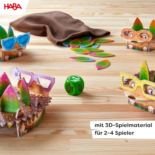 Detalle de HABA Igelfreunde – Würfel- und Memospiel für 2–4 Spieler ab 3 Jahren