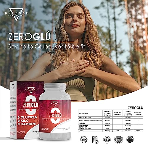 Thumbnail 1 de Balance Nutrition ZEROGLÙ (dieta detox drenante) – 60 cápsulas con frijol y piperina BioPerine®
