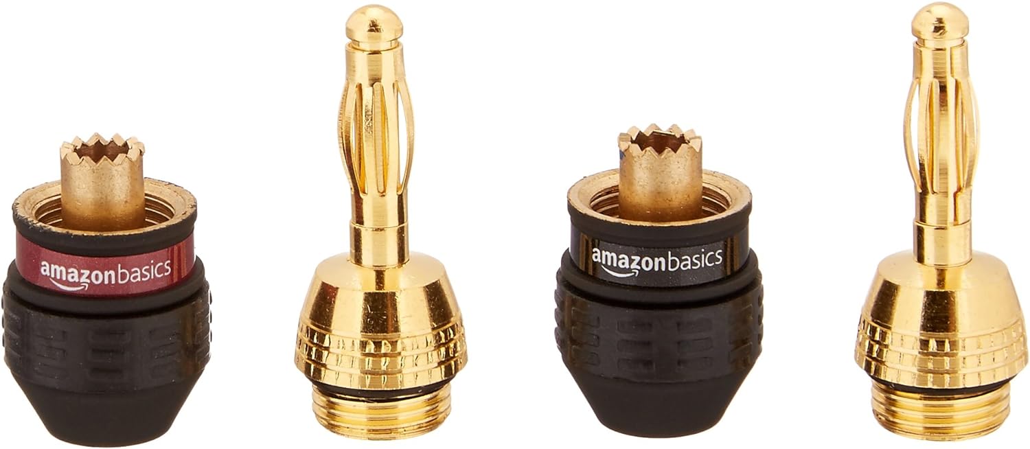 Thumbnail 2 de Amazon Basics Plug à la banane – Lot de 12 paires (24 fiches), noir