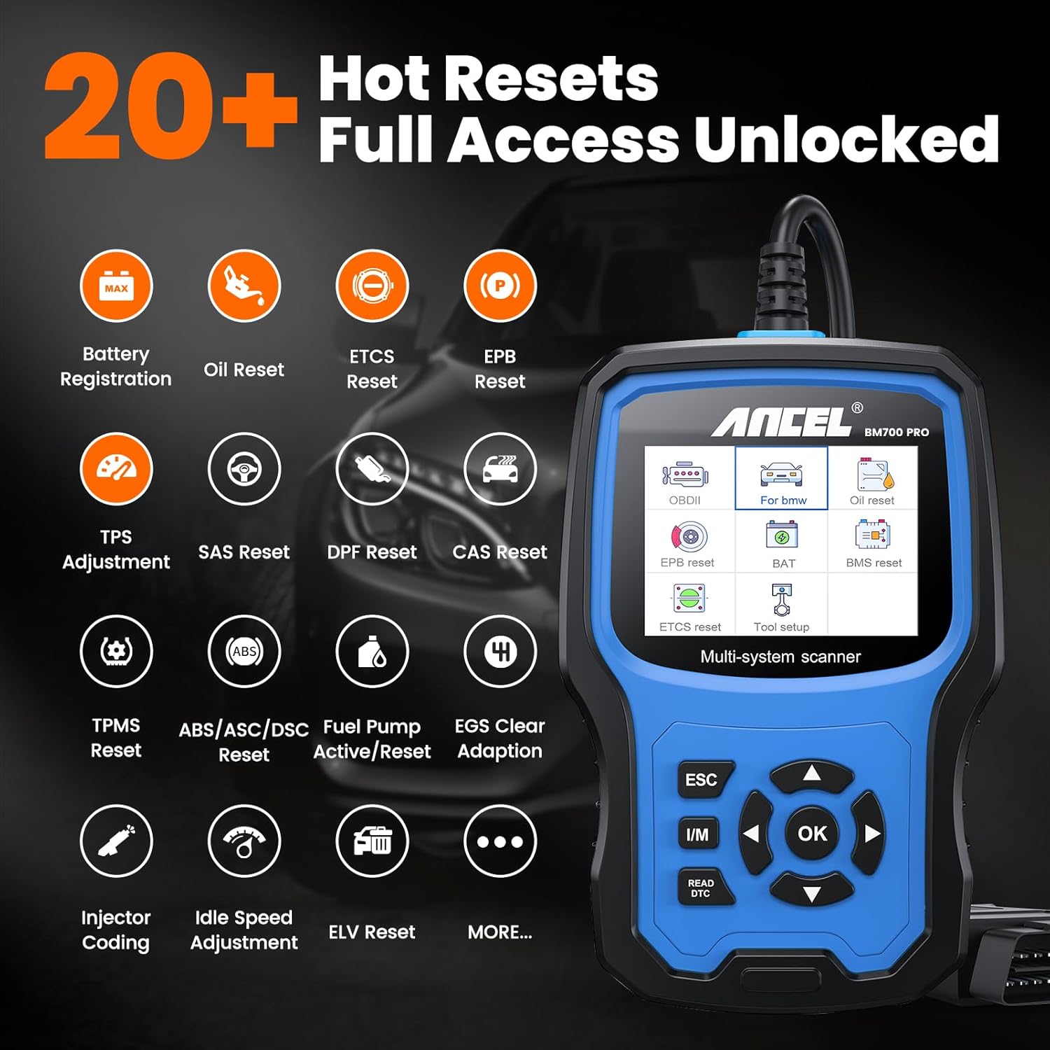 Thumbnail 5 de ANCEL BM700 PRO BMW diagnostic scanner 1-tool