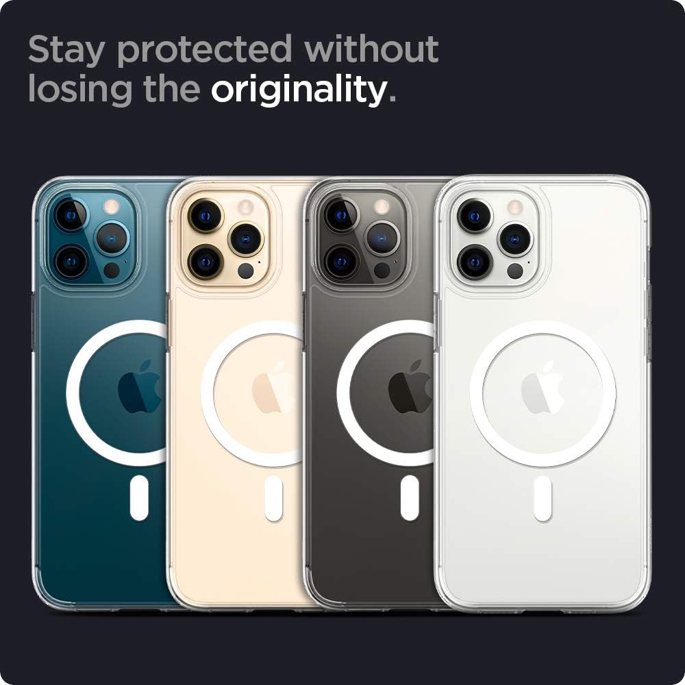 Thumbnail 4 de Spigen Ultra Hybrid Magfit Coque iPhone 12/12 Pro anti-jaunissement