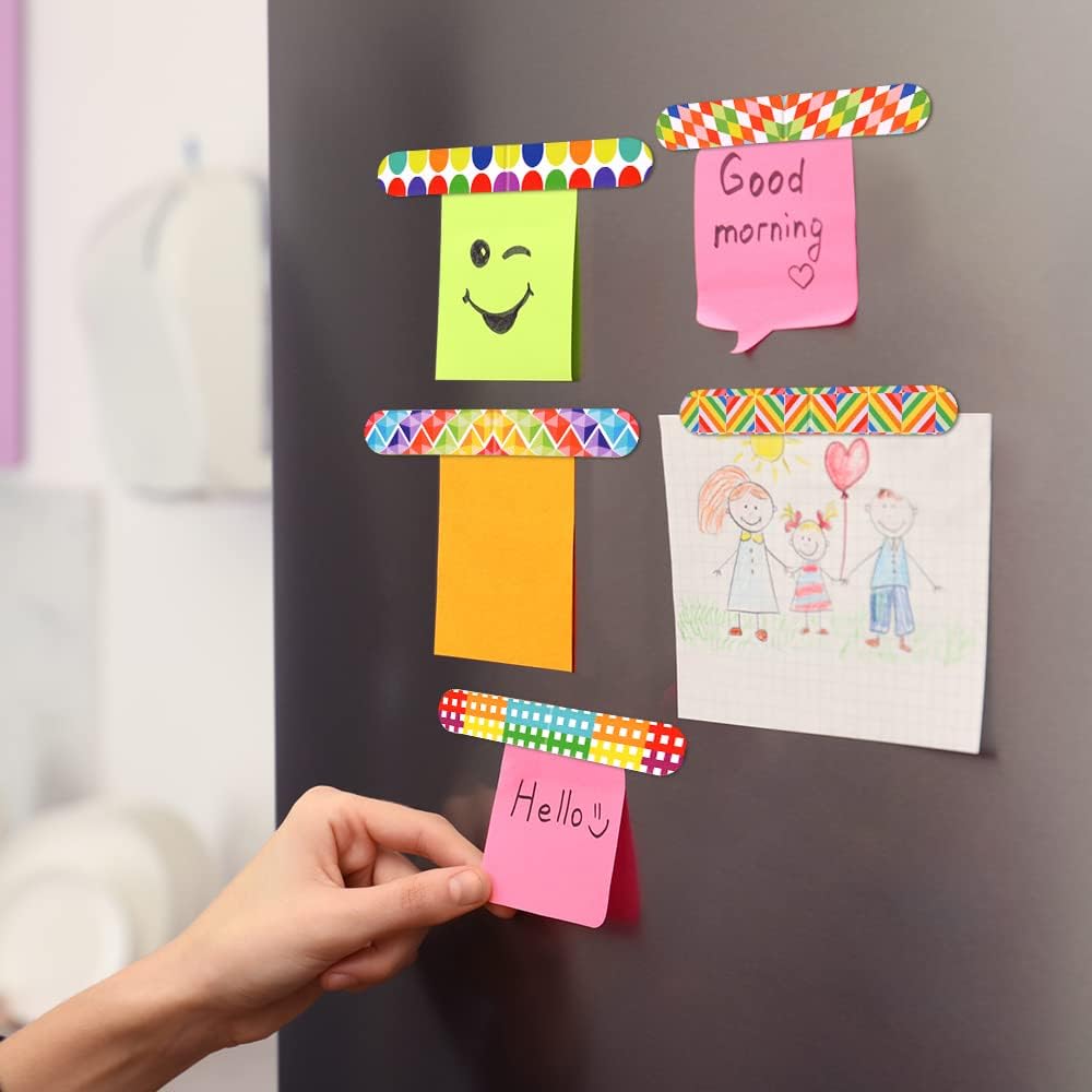 Detalle de Vicloon 30 sztuk-styl geometryczny magnetische paginamarkeerders, 30 stuks