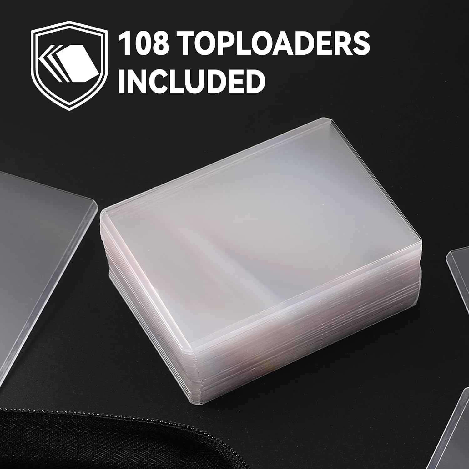 Detalle 2 de Top Loader Binder for 3x4 Cards – 360 Capacity with 108 Toploaders Included