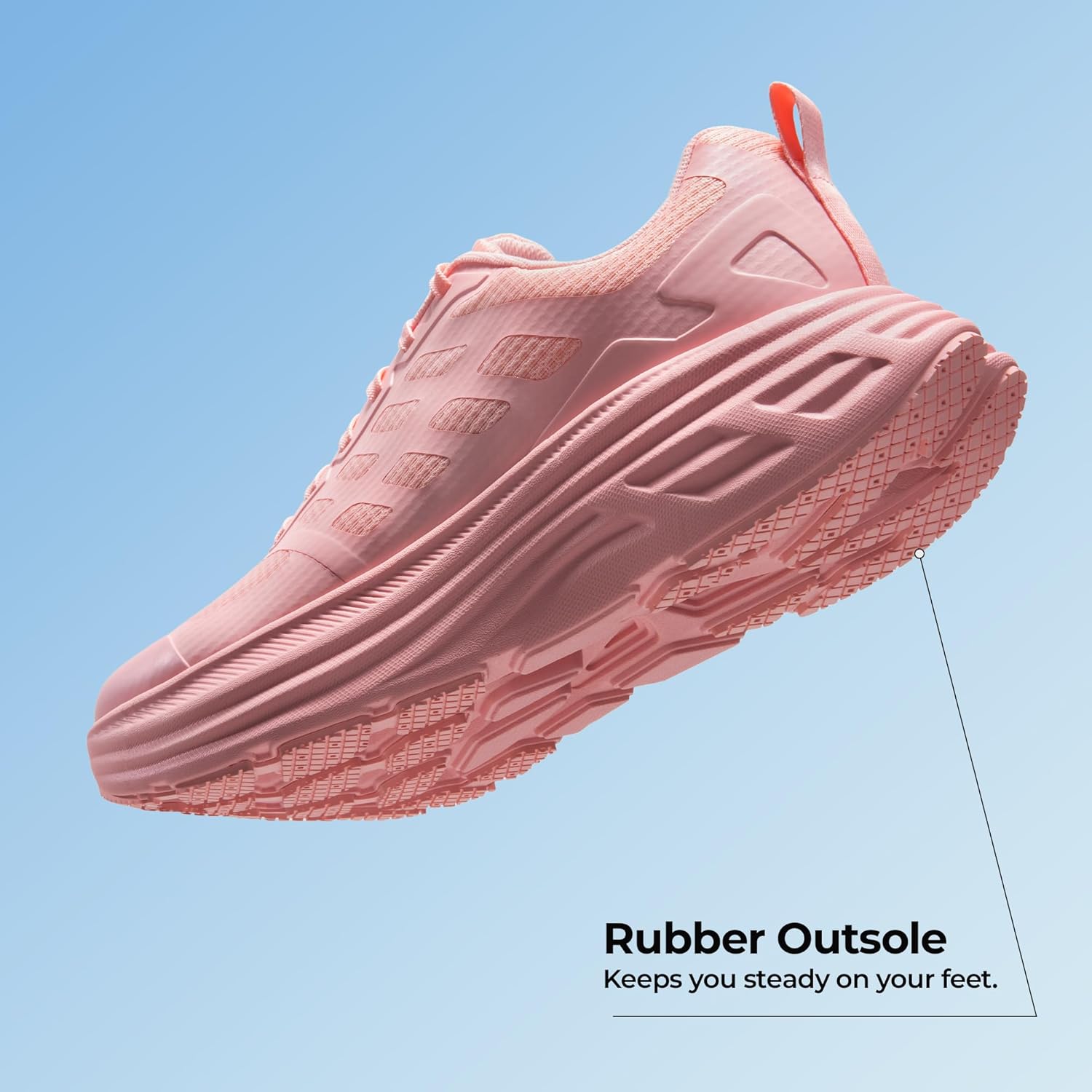 Thumbnail 4 de NORTIV 8 Women’s Hiking Sneakers (Traction, Breathable Mesh, Shock Absorption)