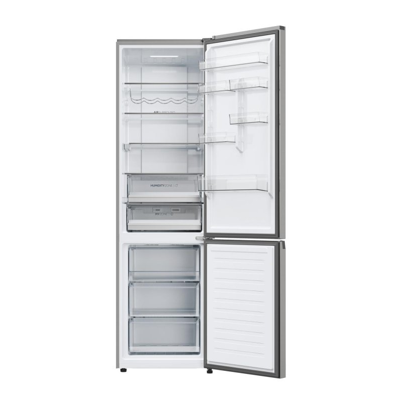 Detalle 2 de Haier HDPW5620ANPK No Frost 205 cm | Frigorífico Combi 409 L con WiFi IA y acabado inox