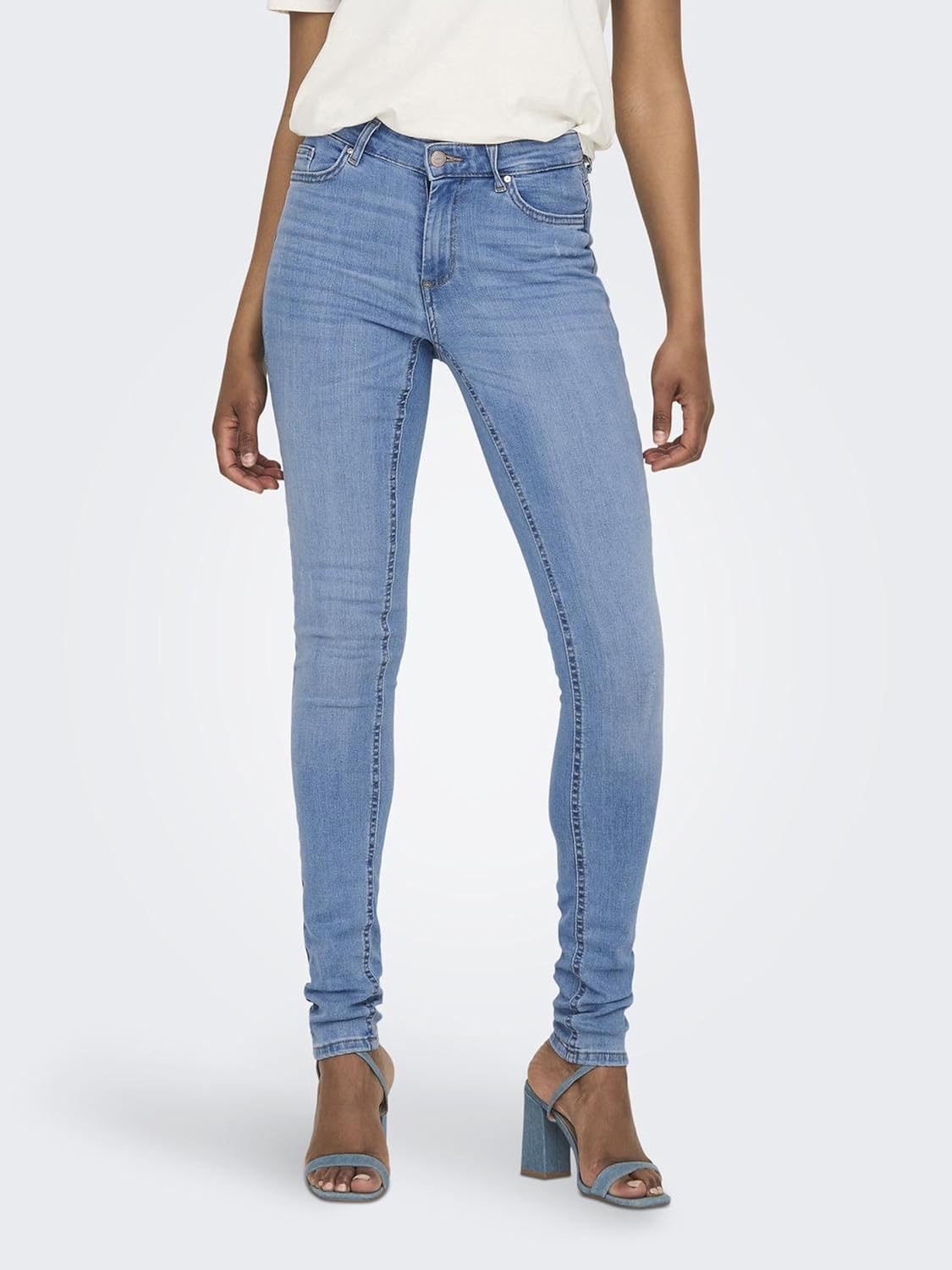 Thumbnail 1 de ONLY Damen Onlblush Life Mid Skinny Jeans REA1467 (NOOS) – mit Better Cotton Anteil