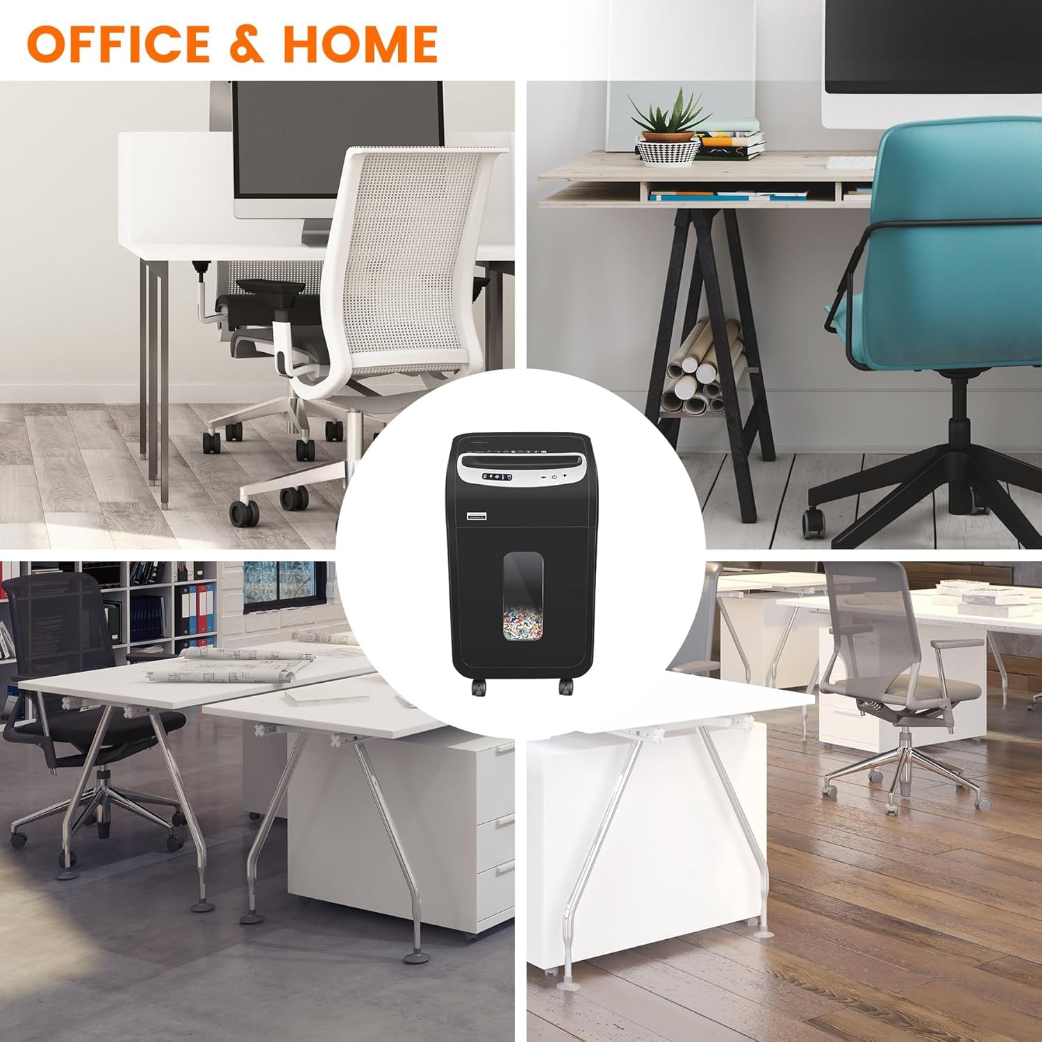 Thumbnail 5 de VidaTeco Mirco-Cut 18‑sheet shredder P‑4 🗑️