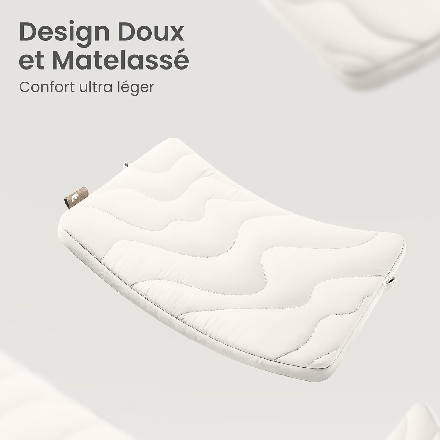 Detalle de tomtoc 360° Housse pour Nouveau 16 Pouces MacBook Pro M5 Pro/Max (2026) – protection peluche et ajustement sûr