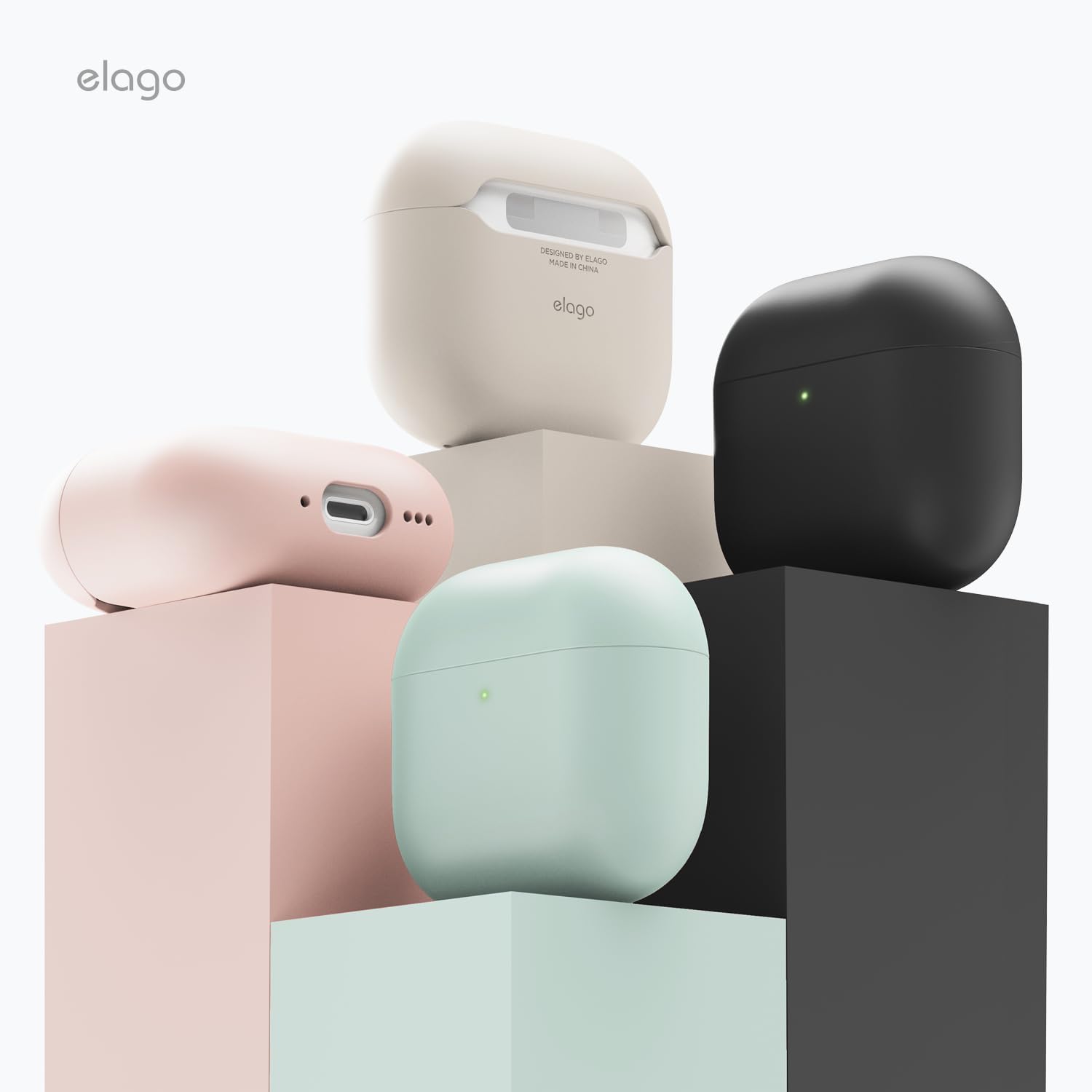 Thumbnail 6 de elago EAP4RH-BK Liquid Hybrid Case for AirPods 4 & 5, Wireless Charging