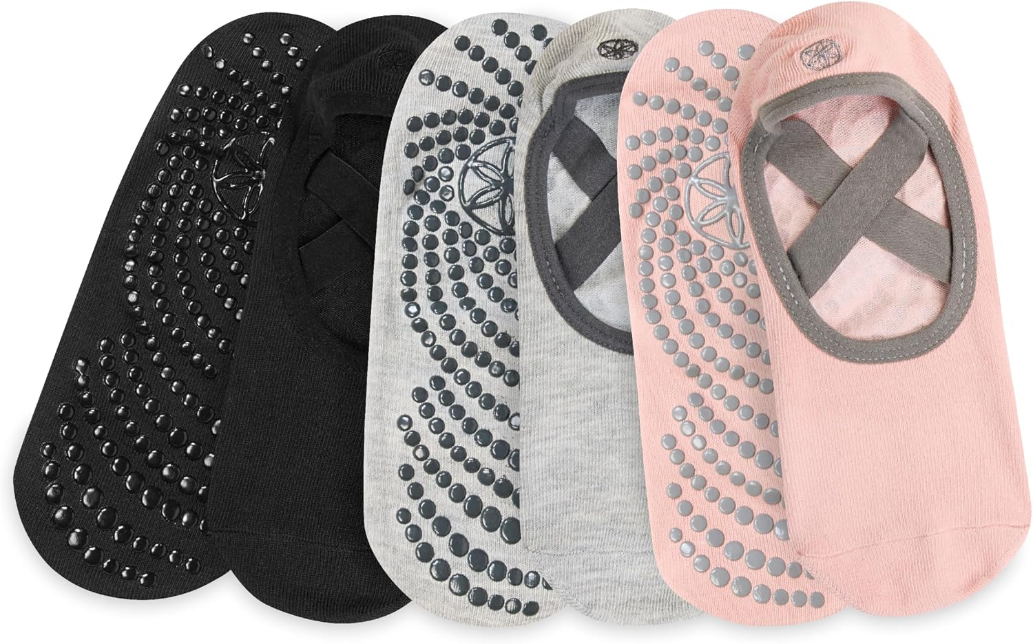 Detalle de Gaiam Grippy Studio Yoga Socks — Extra Grip