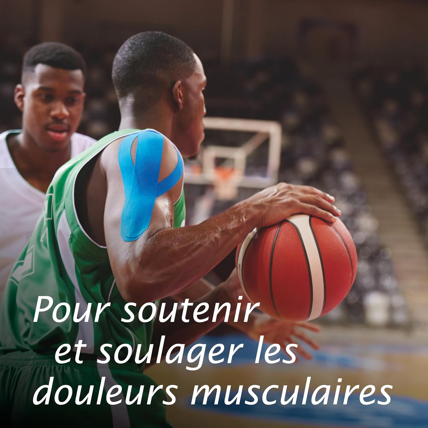 Thumbnail 3 de Leukotape K – Bande de taping neuro-proprioceptive bleu 5 cm x 5 m (1 rouleau)