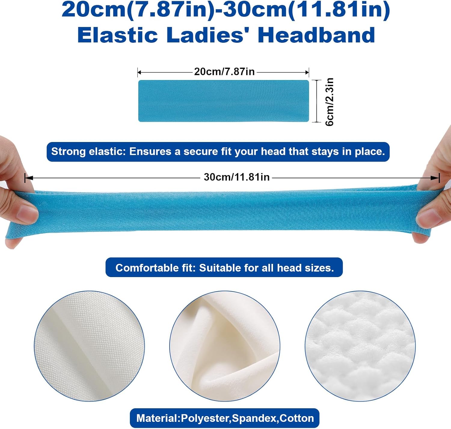 Detalle de Headbands, 23-Pack