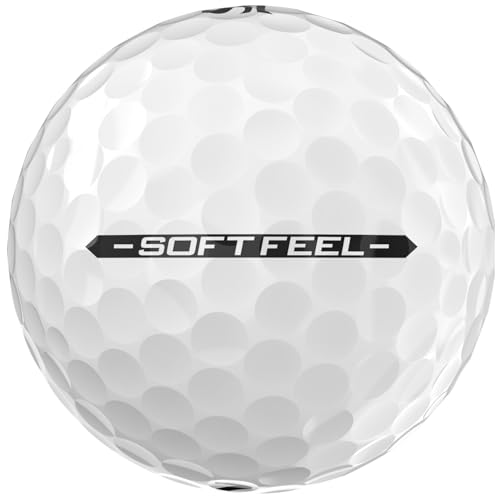 Detalle de Srixon SOFT FEEL_14 Ultra-soft and long distance golf balls – White