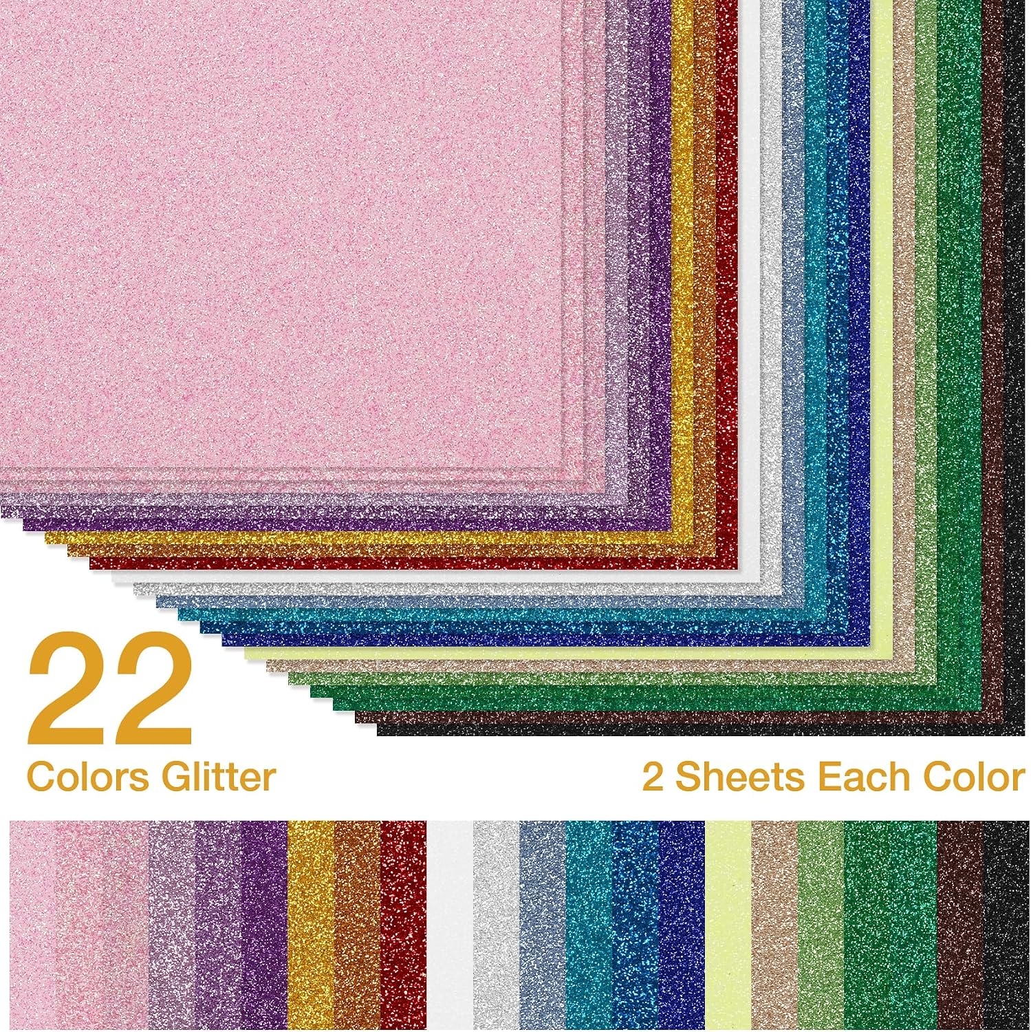 Thumbnail 2 de TORC Glitter Cardstock Paper, 250 GSM