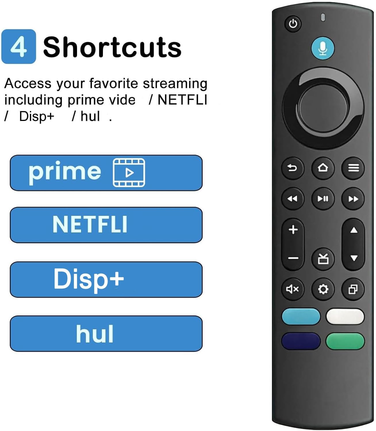 Detalle 1 de OROSAUR FireSeries Remote Voice Remote with Bluetooth and Voice Search
